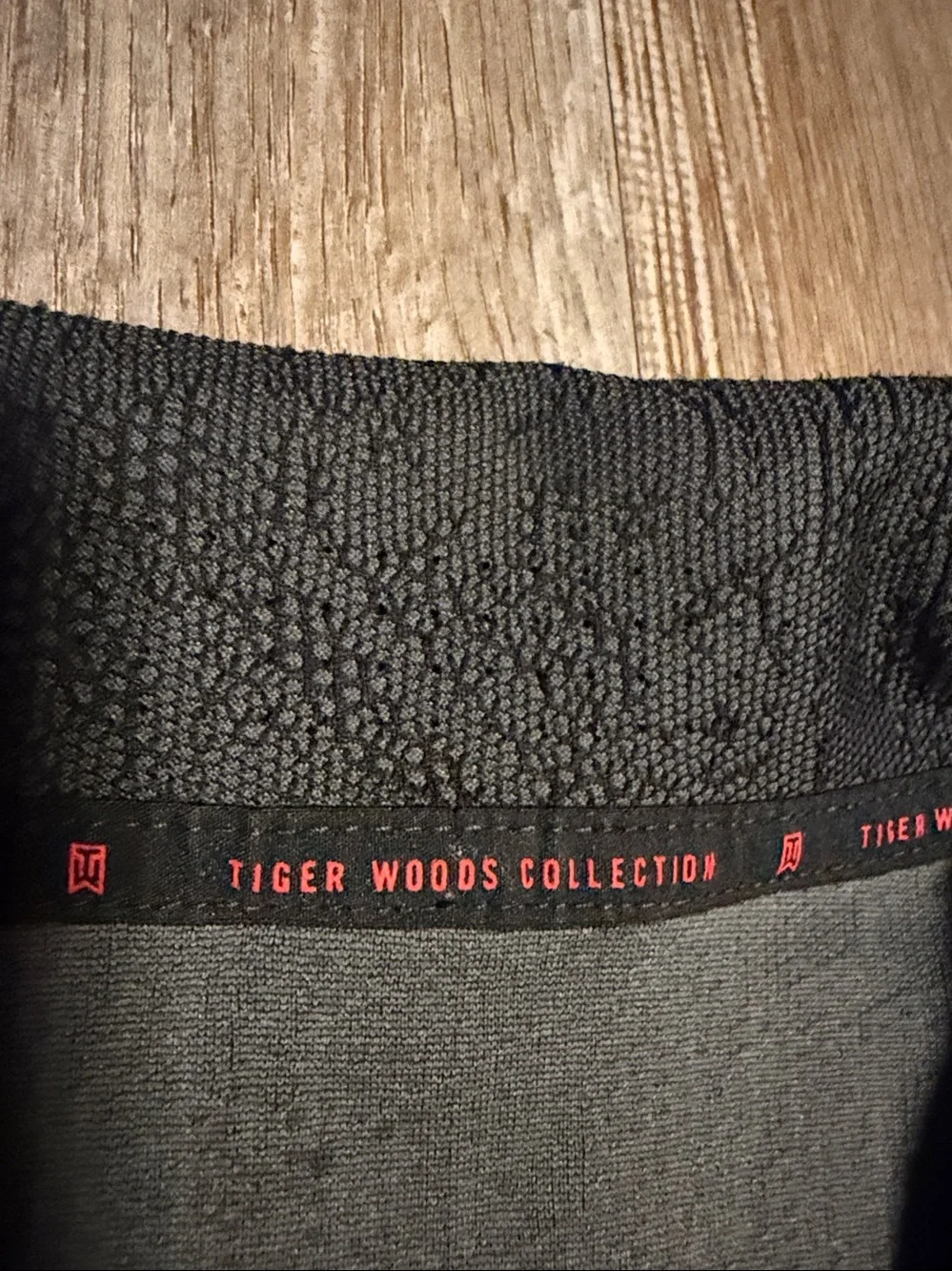 Nike Tiger Woods Collection Black Polo with White Swoosh